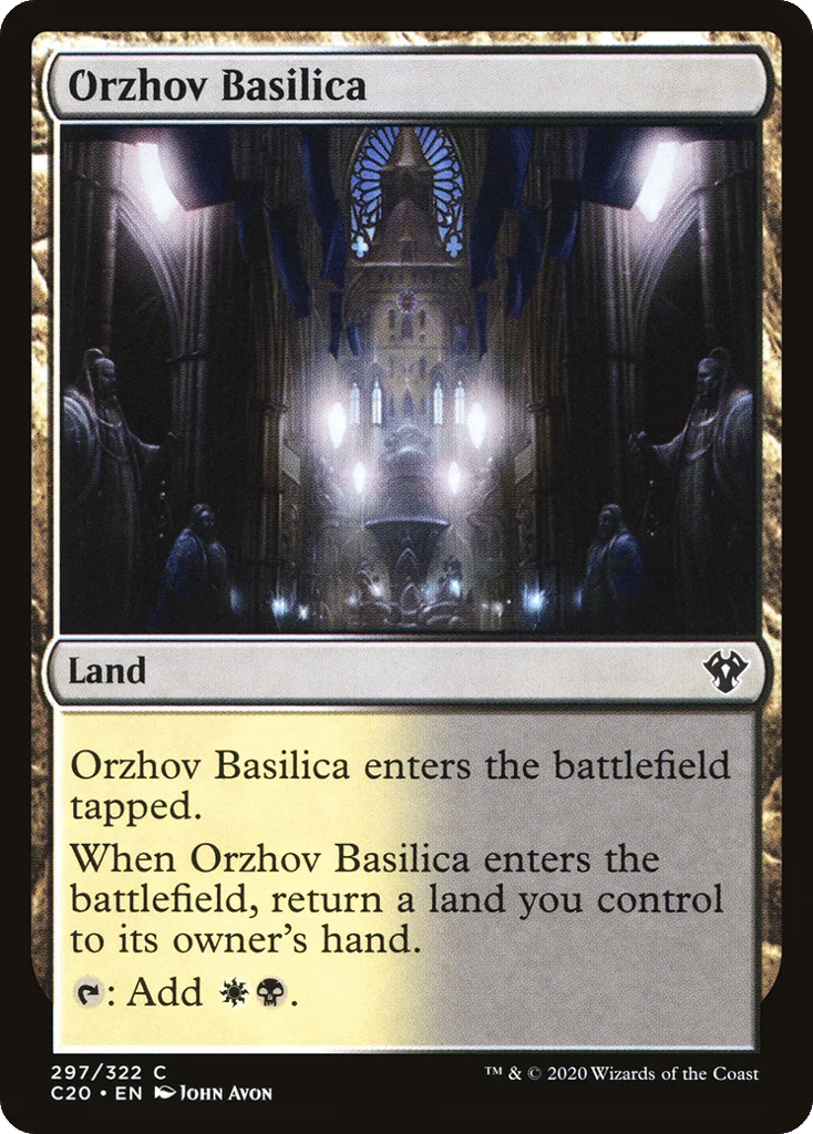 Orzhov Basilica · Commander 2020