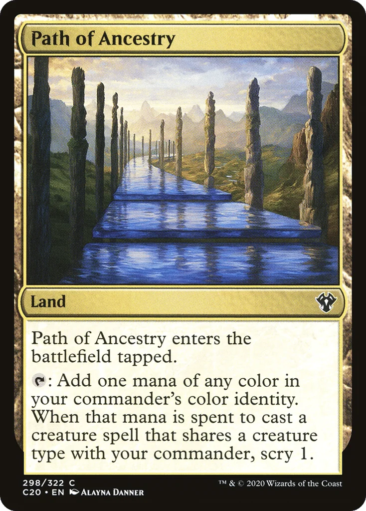 Path of Ancestry · Commander 2020