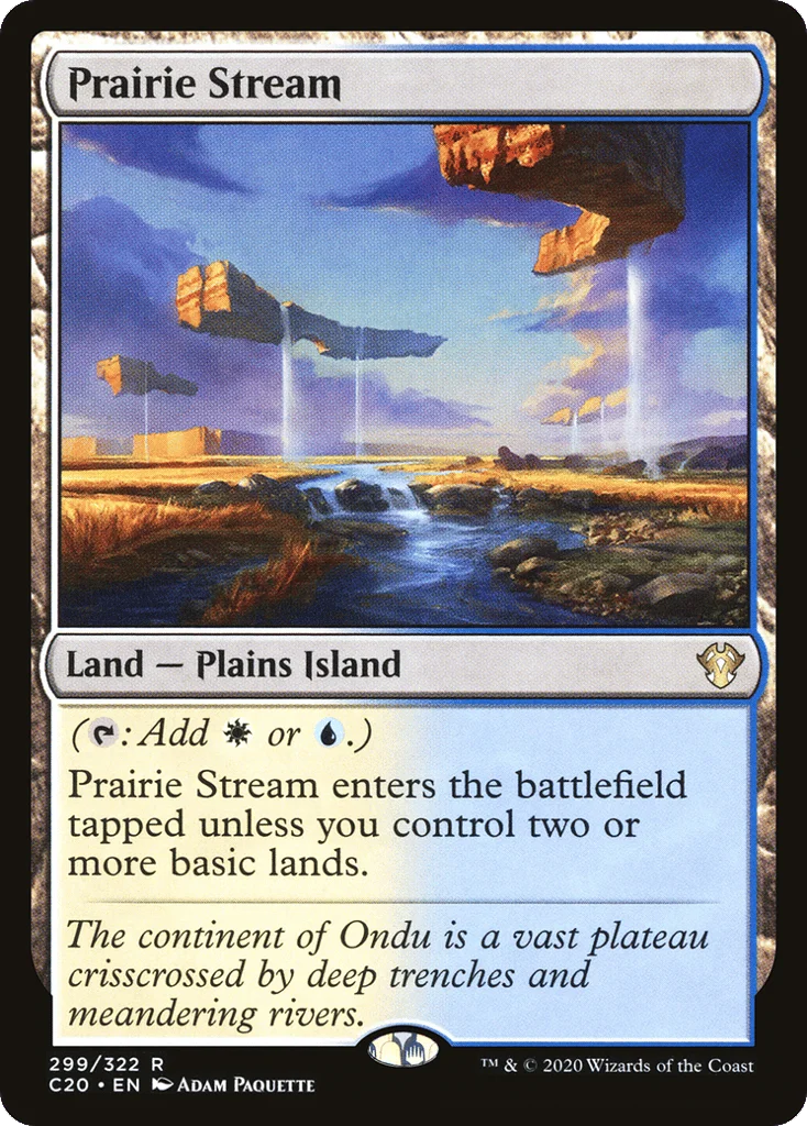 Prairie Stream · Commander 2020
