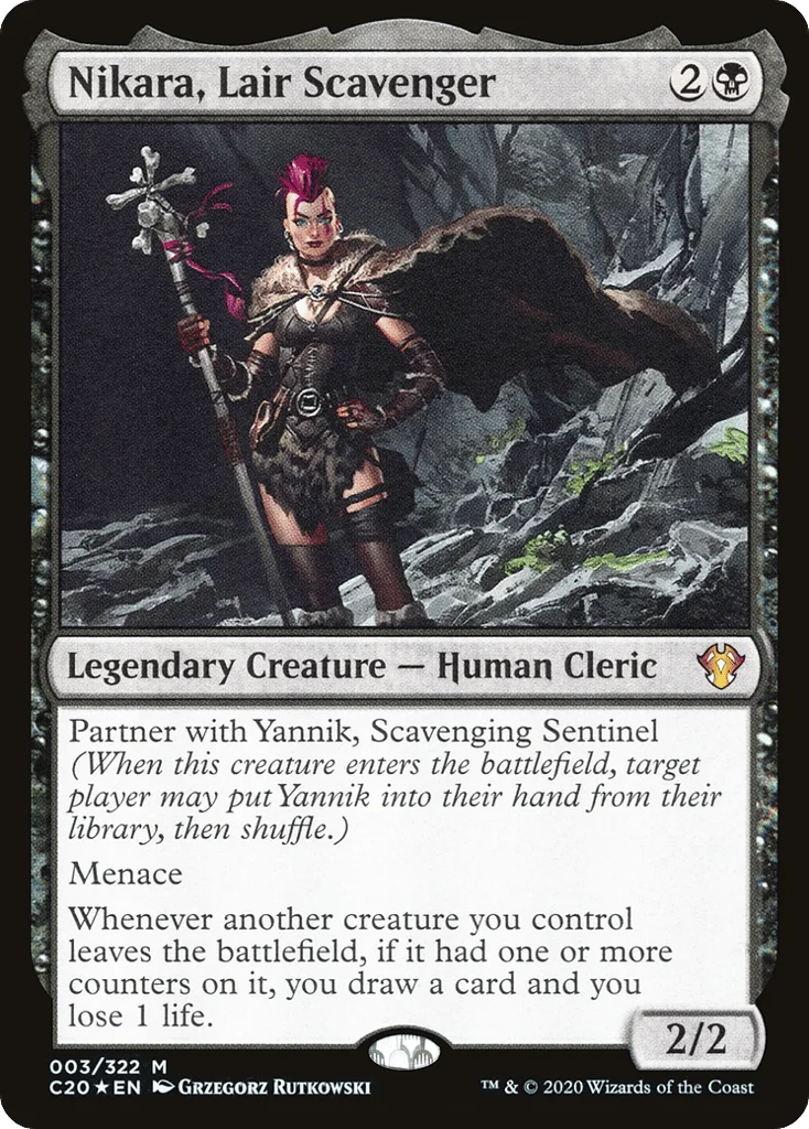Nikara, Lair Scavenger · Commander 2020