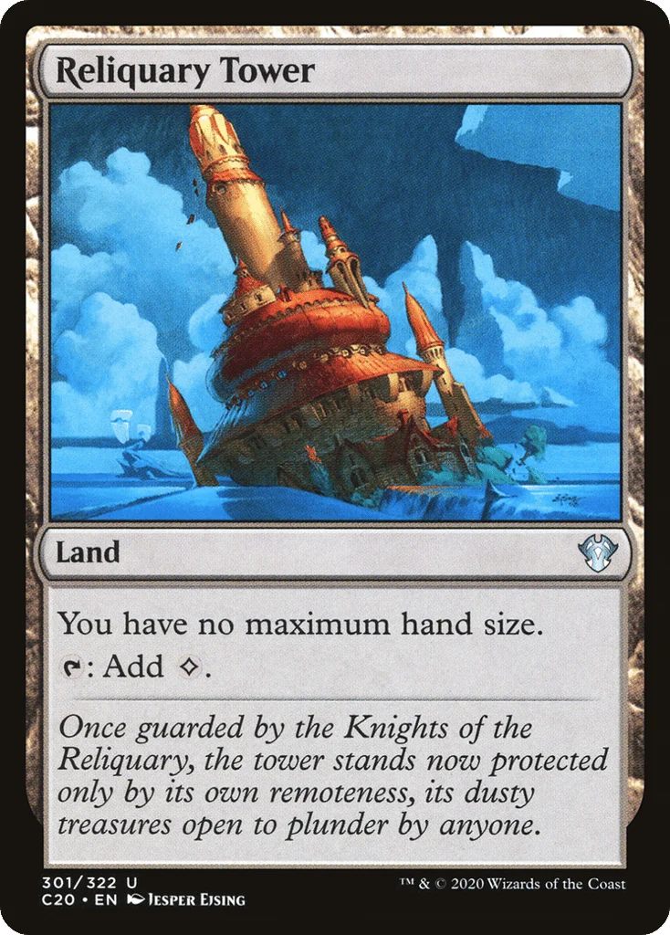 Reliquary Tower · Commander 2020