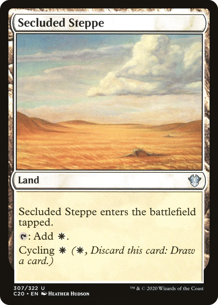 Secluded Steppe · Commander 2020