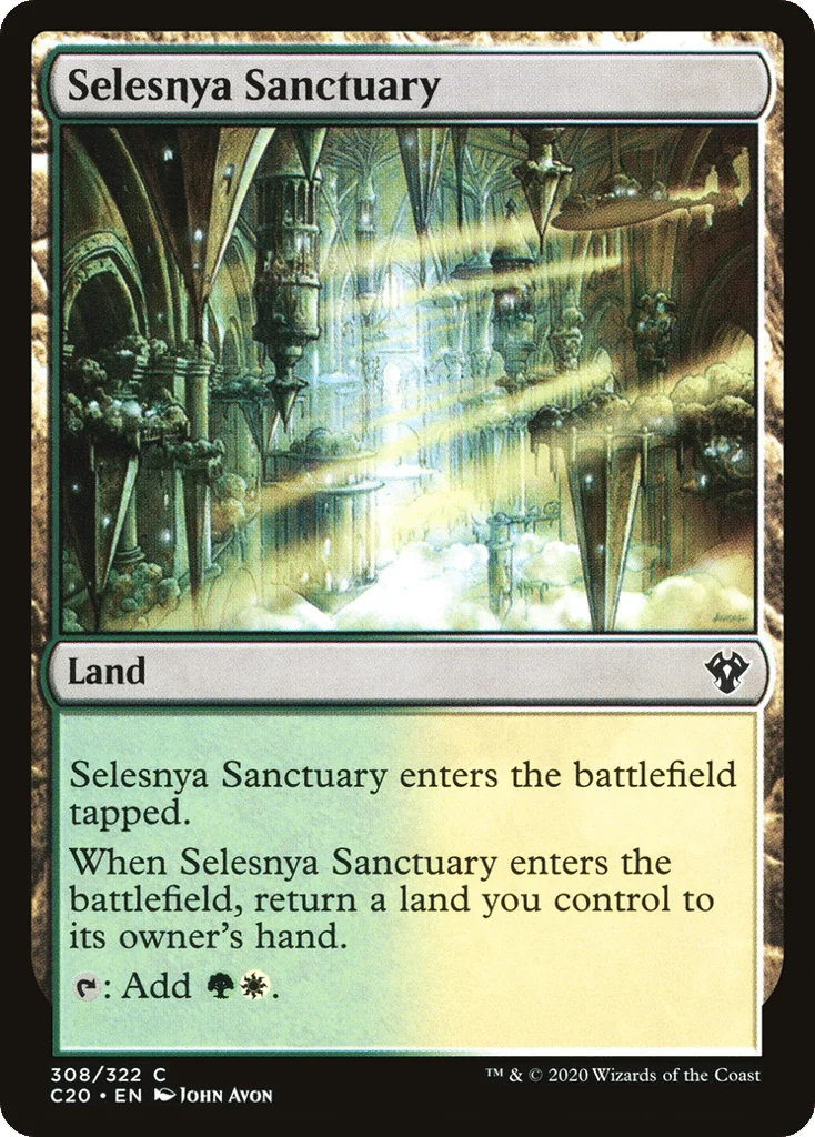 Selesnya Sanctuary · Commander 2020