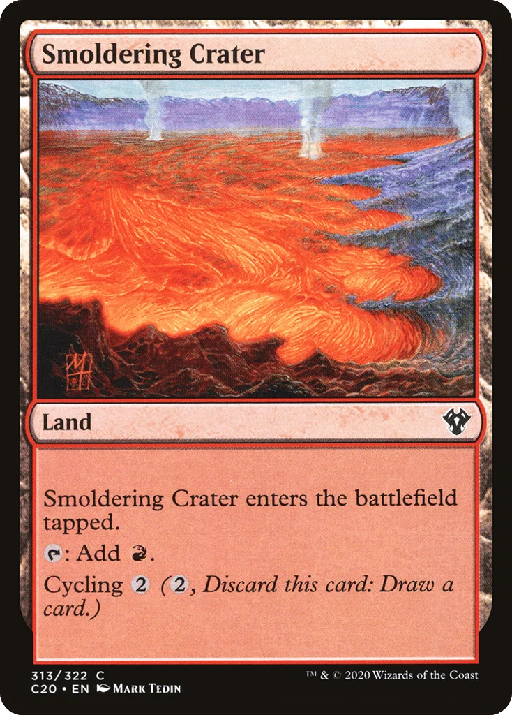 Smoldering Crater · Commander 2020