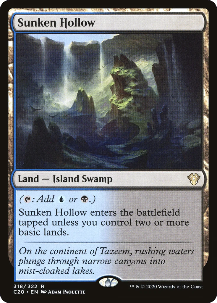 Sunken Hollow · Commander 2020