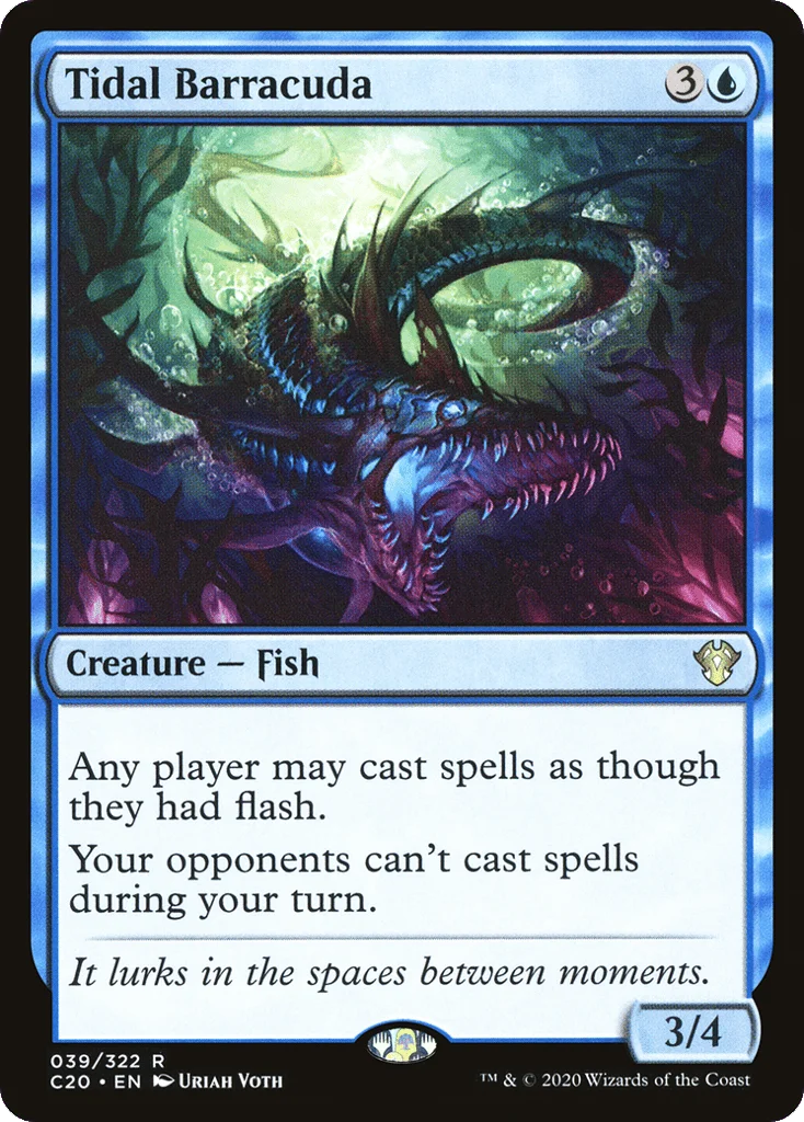 Tidal Barracuda · Commander 2020