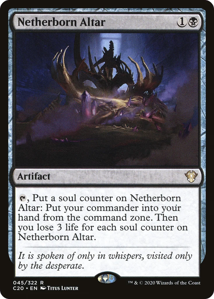 Netherborn Altar · Commander 2020