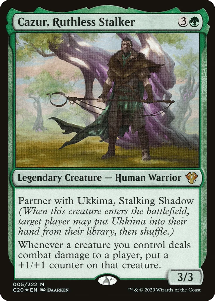 Cazur, Ruthless Stalker · Commander 2020