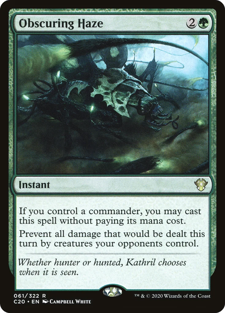 Obscuring Haze · Commander 2020