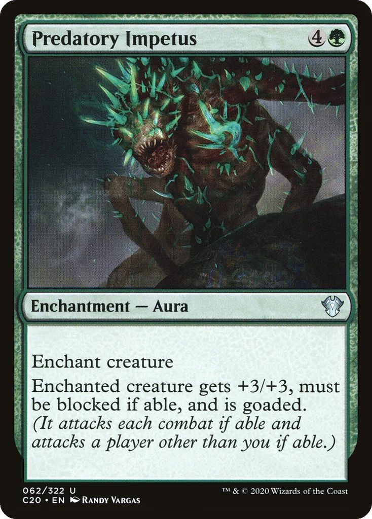 Predatory Impetus · Commander 2020