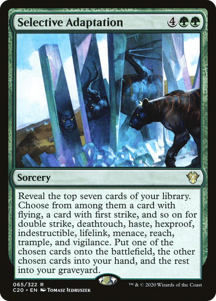 Selective Adaptation · Commander 2020