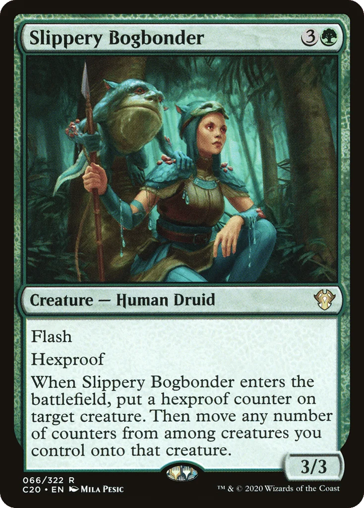 Slippery Bogbonder · Commander 2020