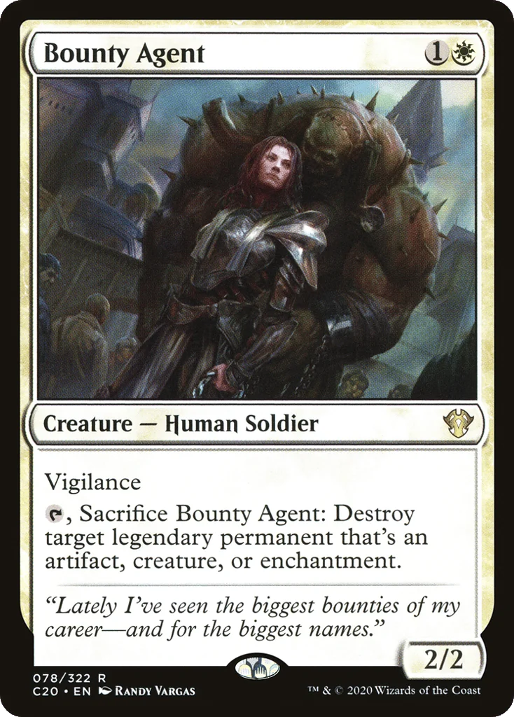 Bounty Agent · Commander 2020