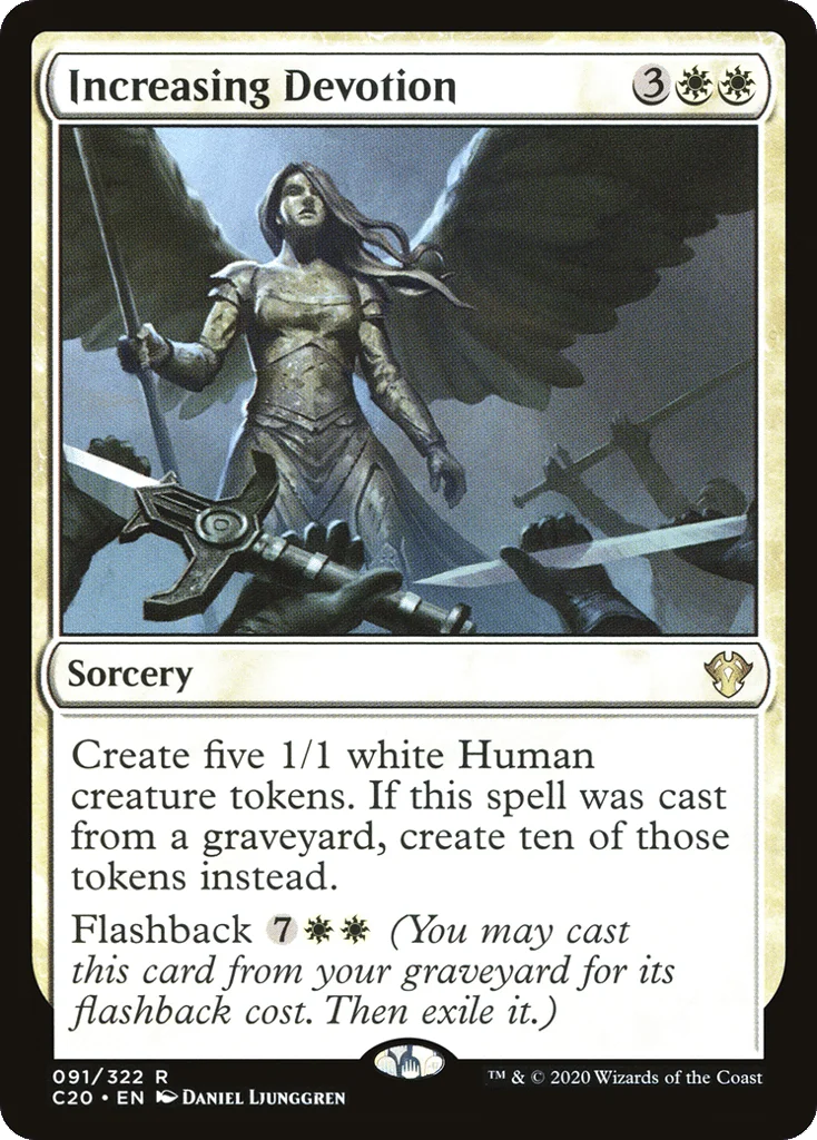 Increasing Devotion · Commander 2020