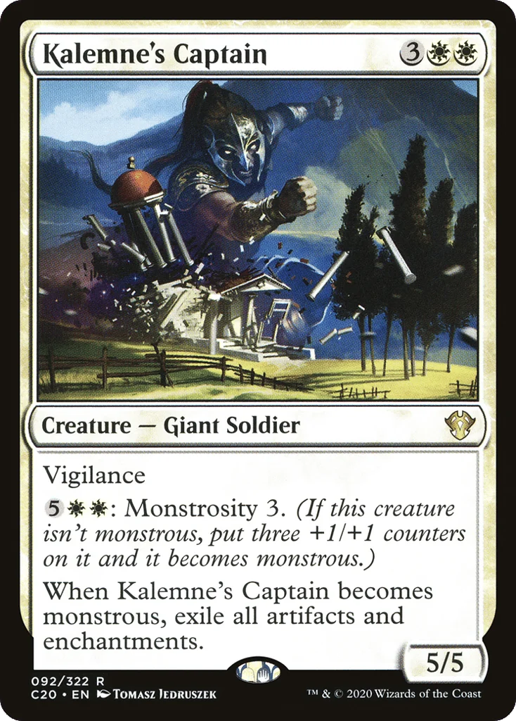 Kalemne's Captain · Commander 2020
