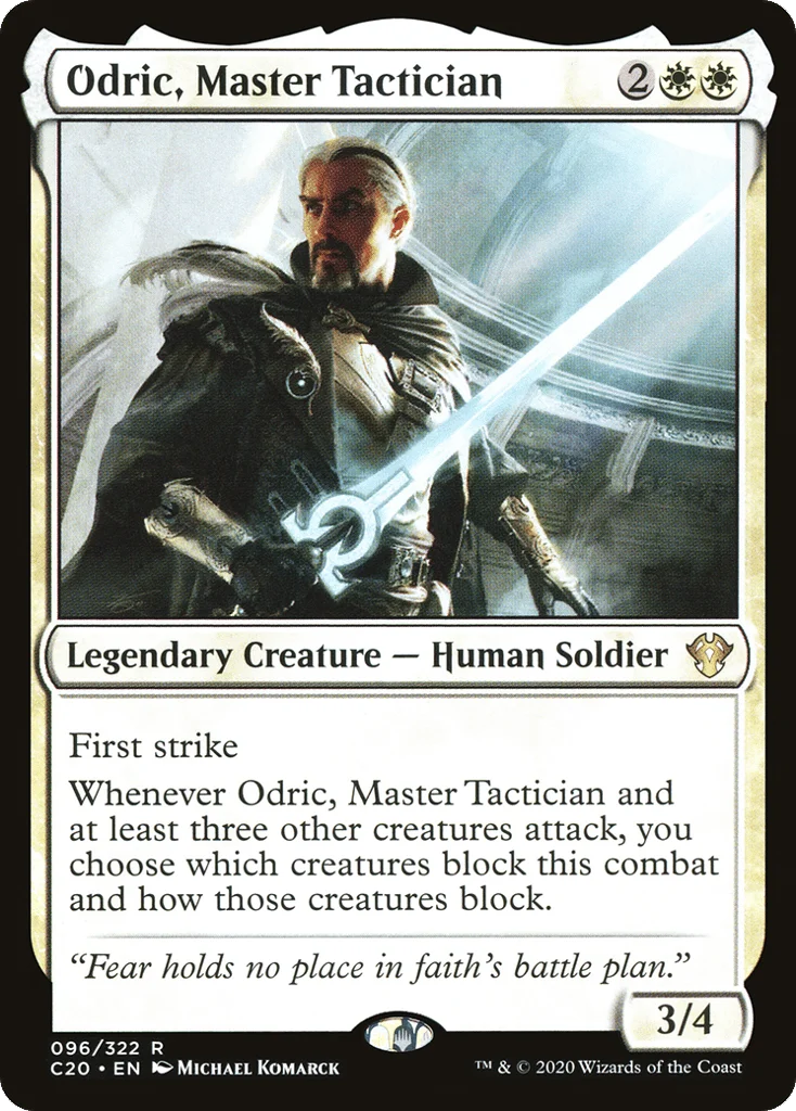 Odric, Master Tactician · Commander 2020