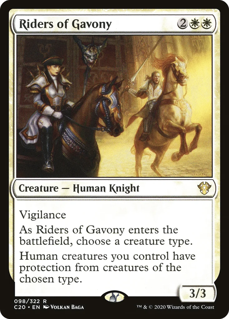 Riders of Gavony · Commander 2020