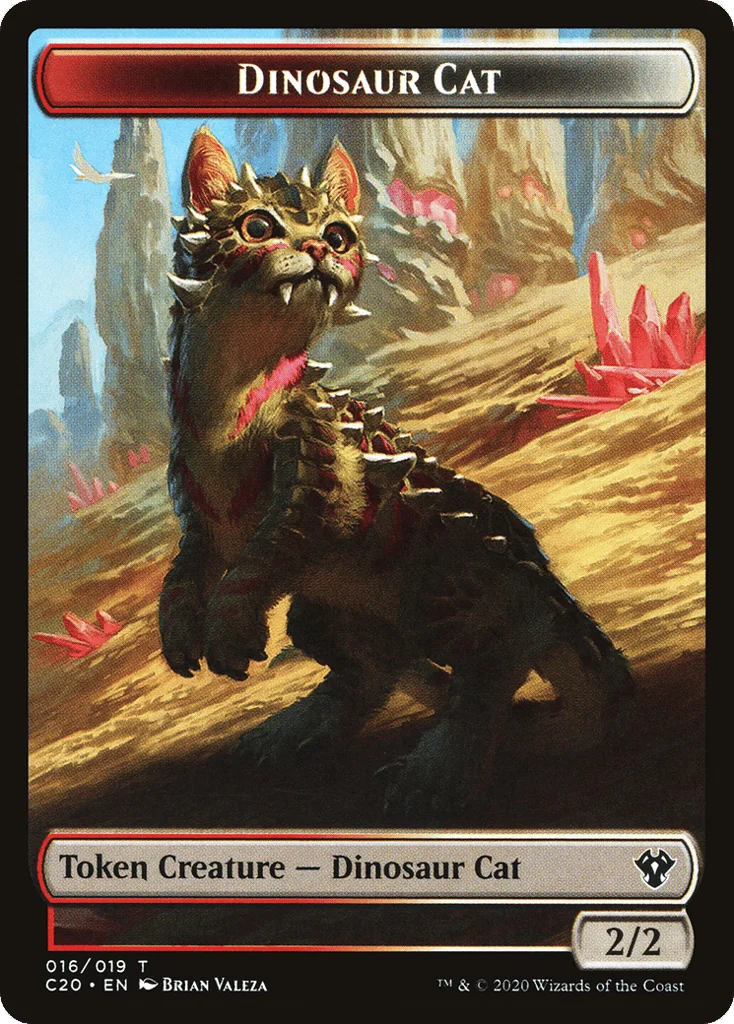 Dinosaur Cat · Commander 2020