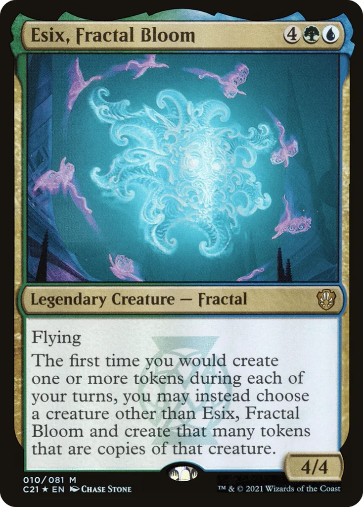 Esix, Fractal Bloom · Commander 2021
