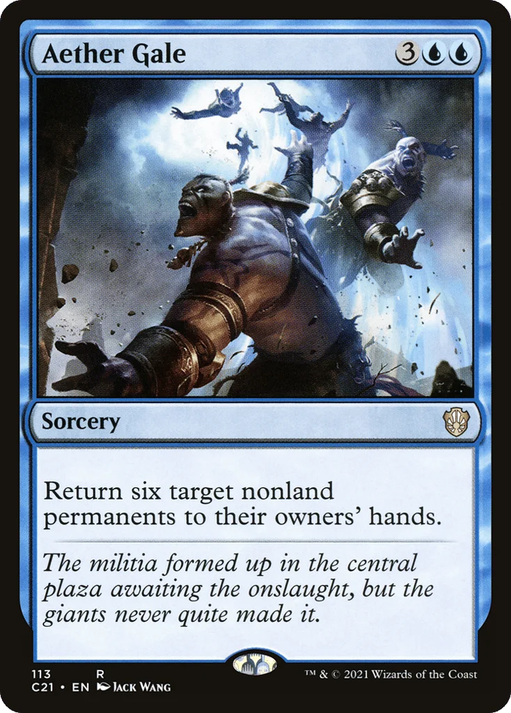 Aether Gale · Commander 2021