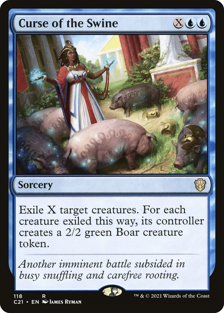 Curse of the Swine · Commander 2021