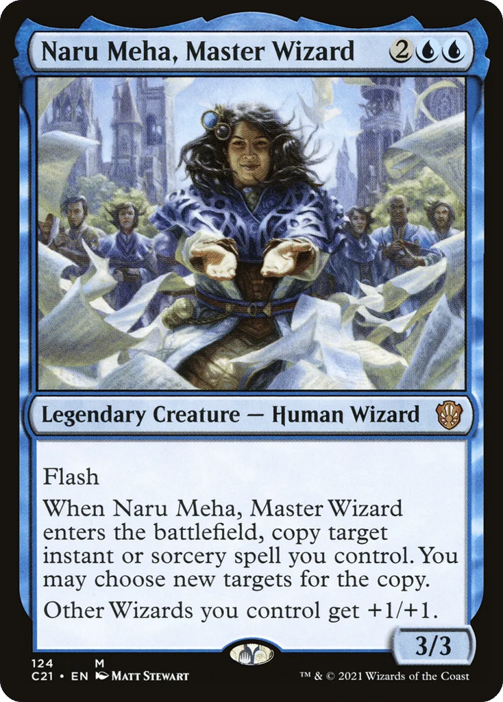 Naru Meha, Master Wizard · Commander 2021