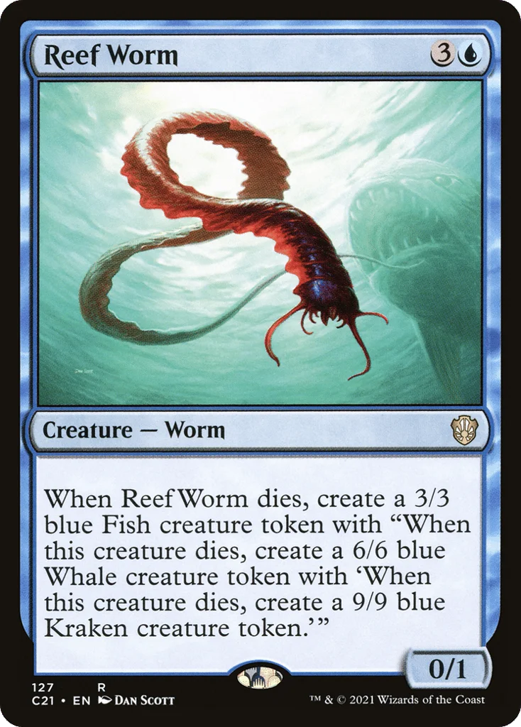 Reef Worm · Commander 2021
