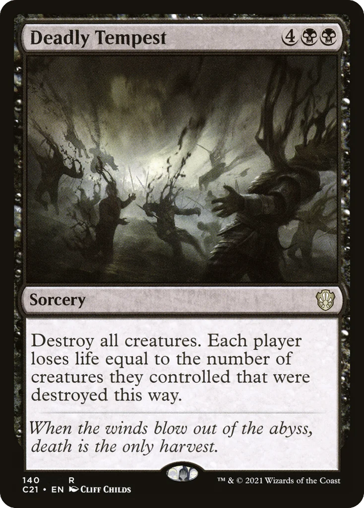 Deadly Tempest · Commander 2021