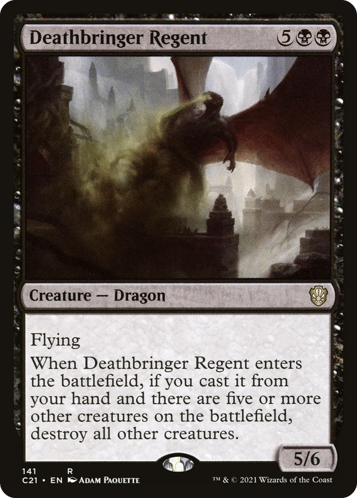 Deathbringer Regent · Commander 2021
