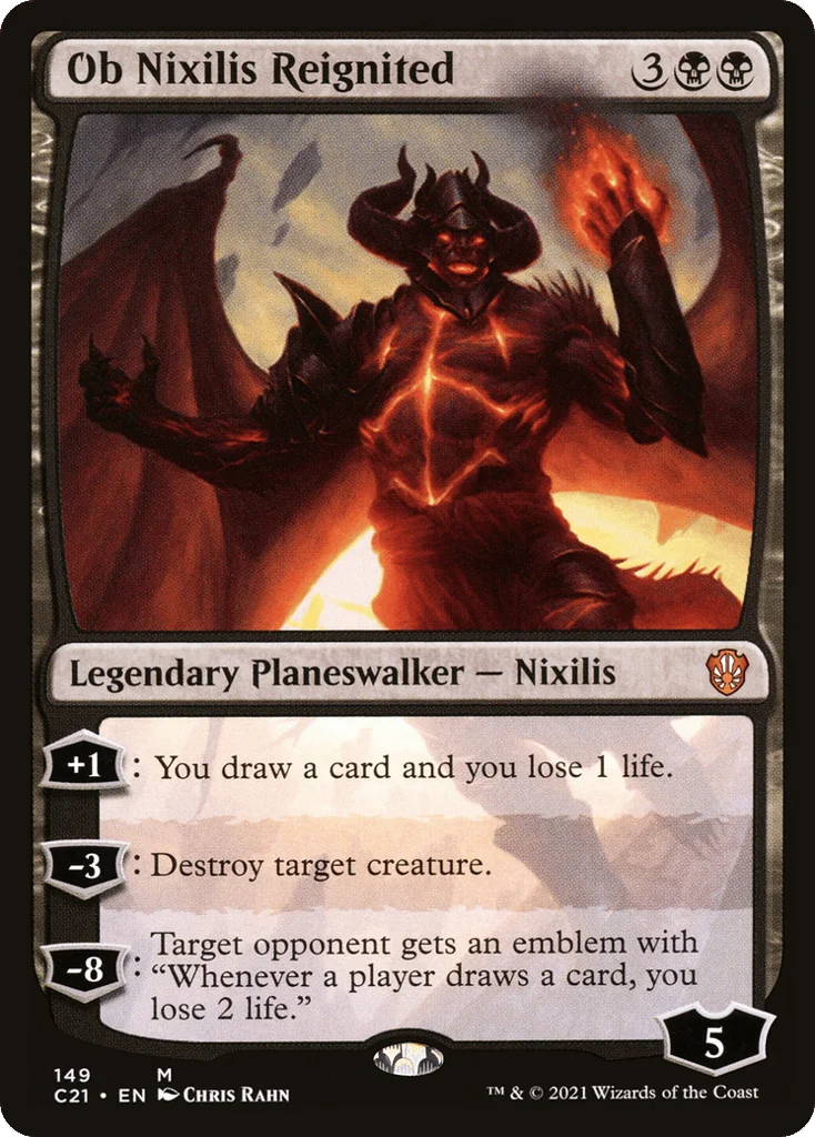 Ob Nixilis Reignited · Commander 2021