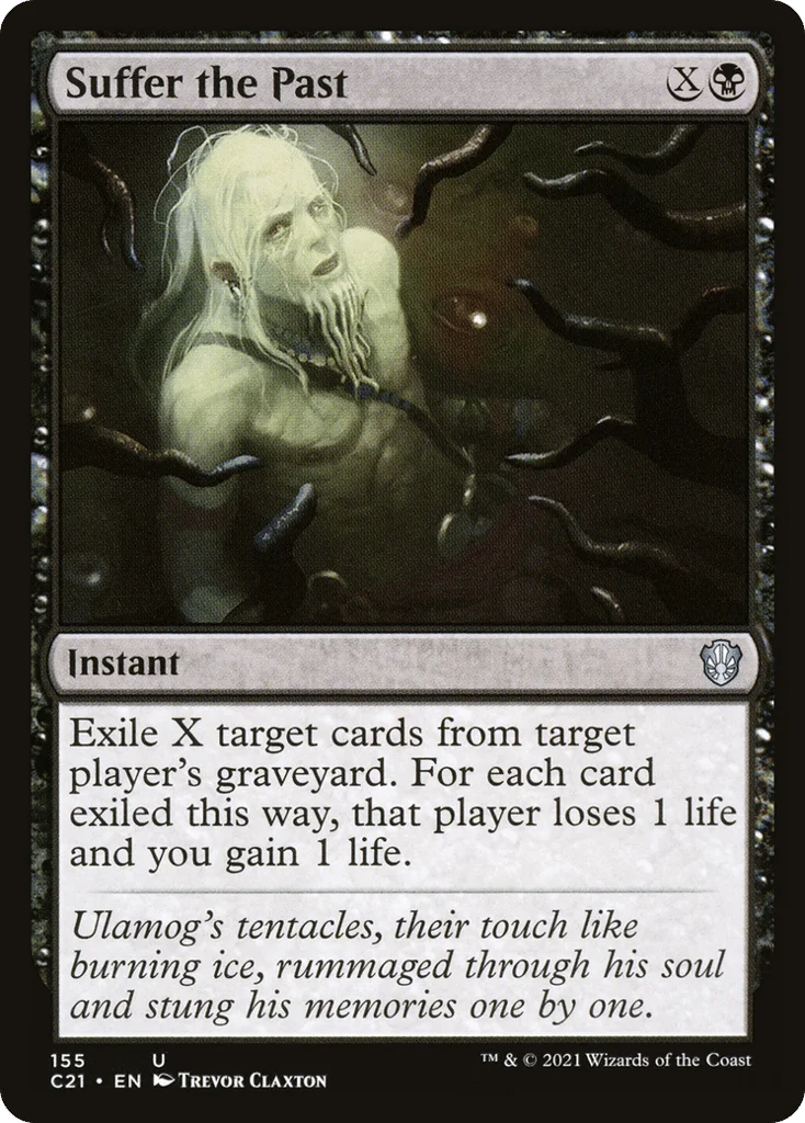 Suffer the Past · Commander 2021