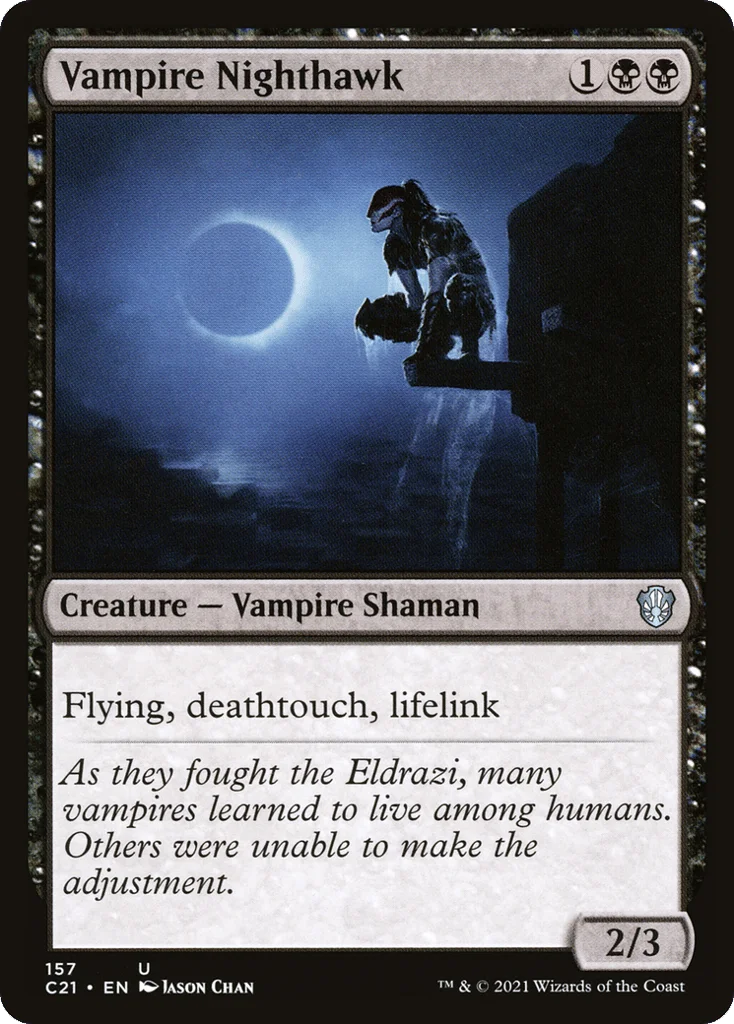 Vampire Nighthawk · Commander 2021