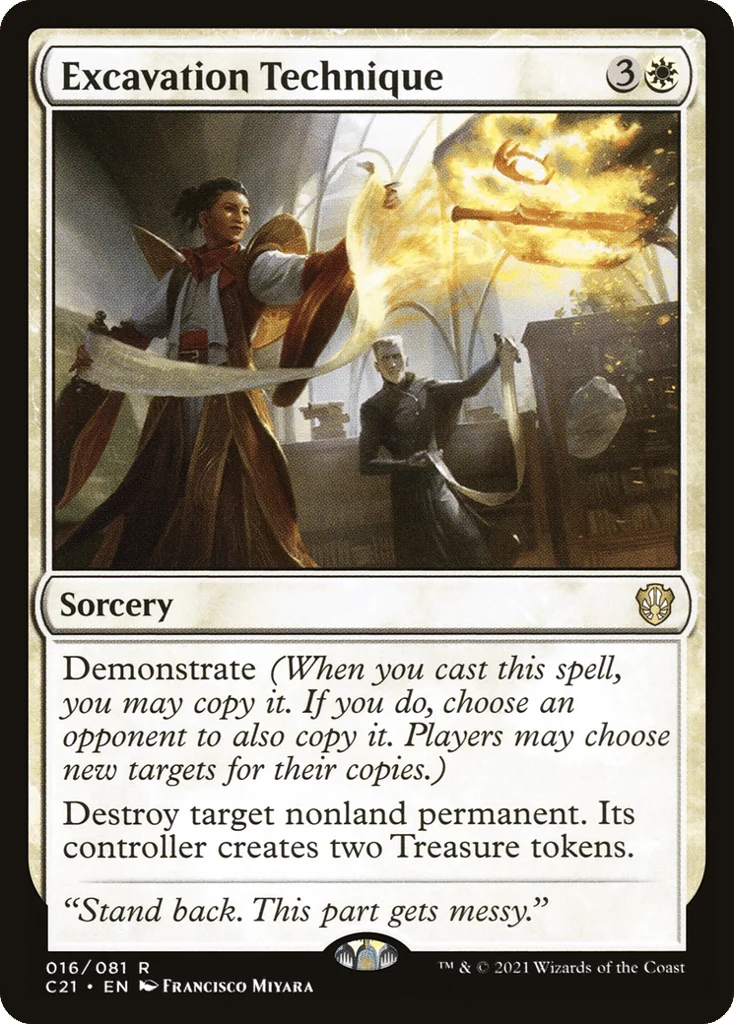 Excavation Technique · Commander 2021
