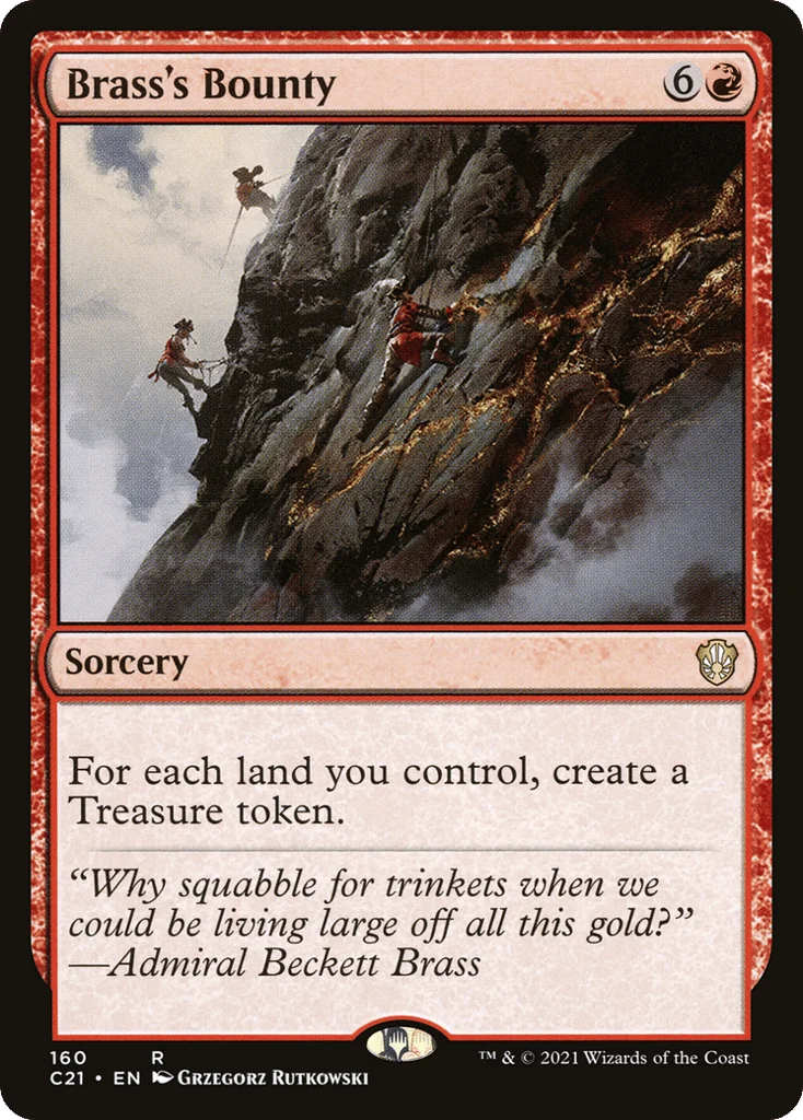 Brass's Bounty · Commander 2021