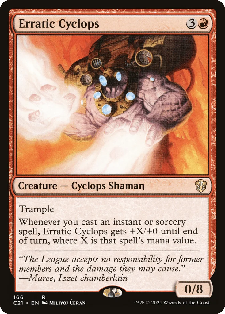 Erratic Cyclops · Commander 2021