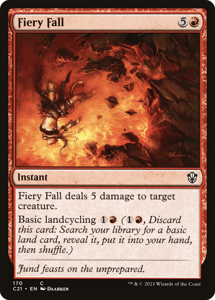 Fiery Fall · Commander 2021