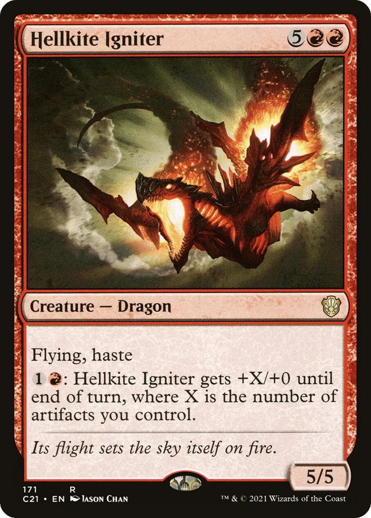 Hellkite Igniter · Commander 2021