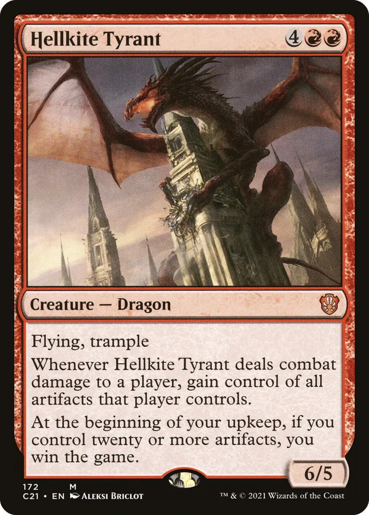 Hellkite Tyrant · Commander 2021