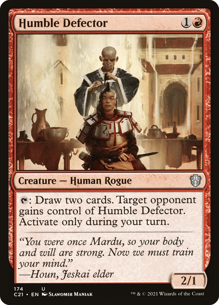 Humble Defector · Commander 2021