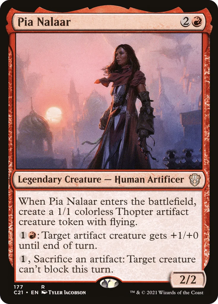 Pia Nalaar · Commander 2021