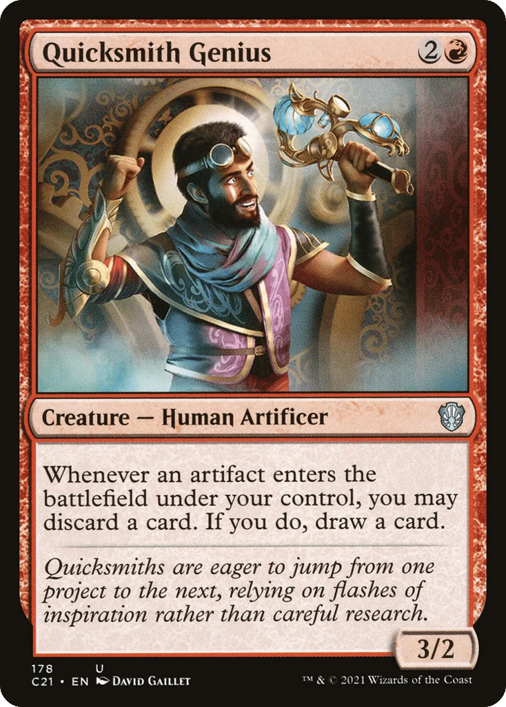 Quicksmith Genius · Commander 2021