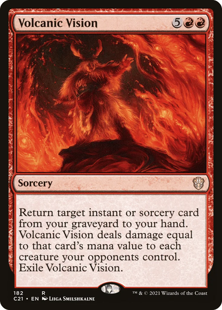 Volcanic Vision · Commander 2021