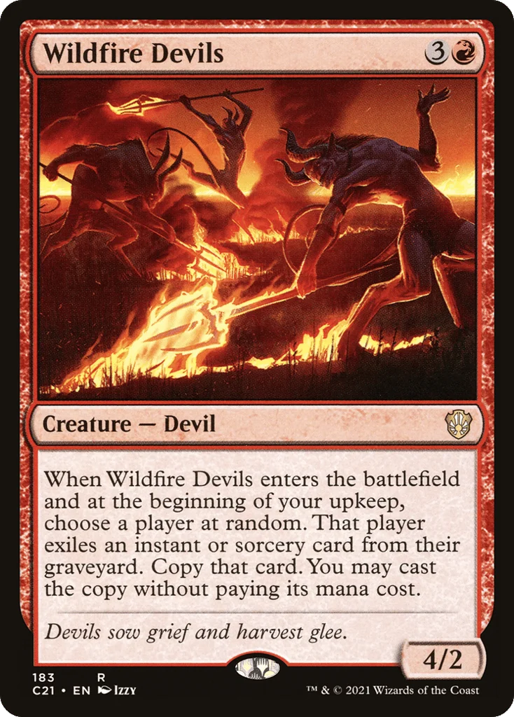 Wildfire Devils · Commander 2021