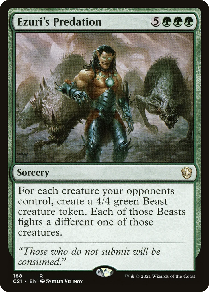 Ezuri's Predation · Commander 2021