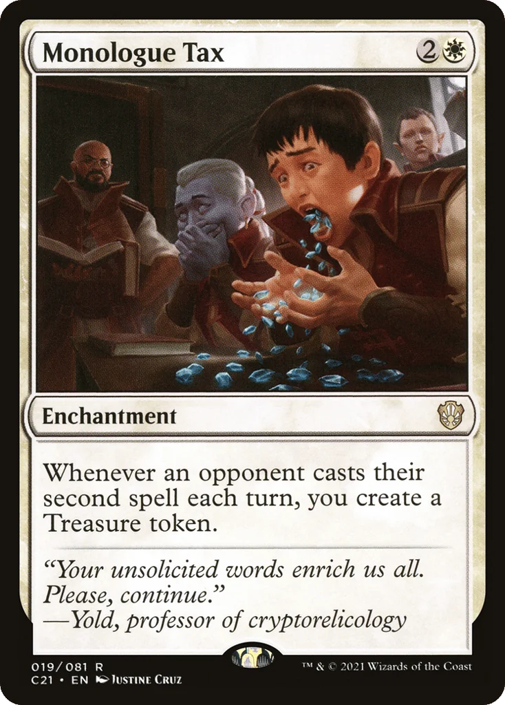 Monologue Tax · Commander 2021