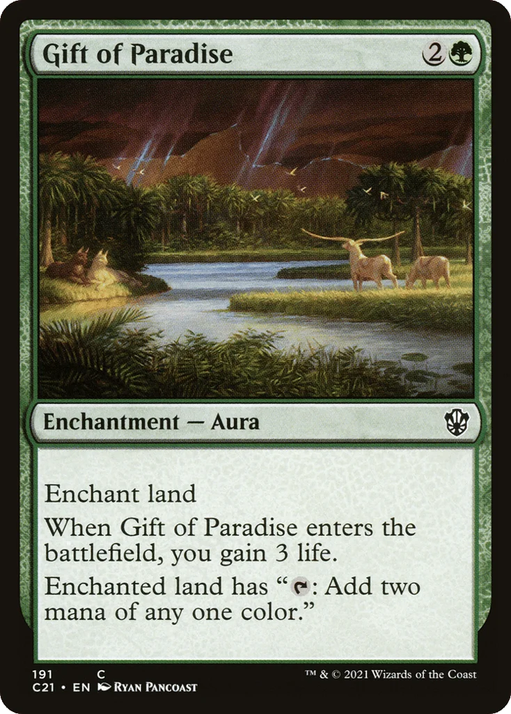 Gift of Paradise · Commander 2021