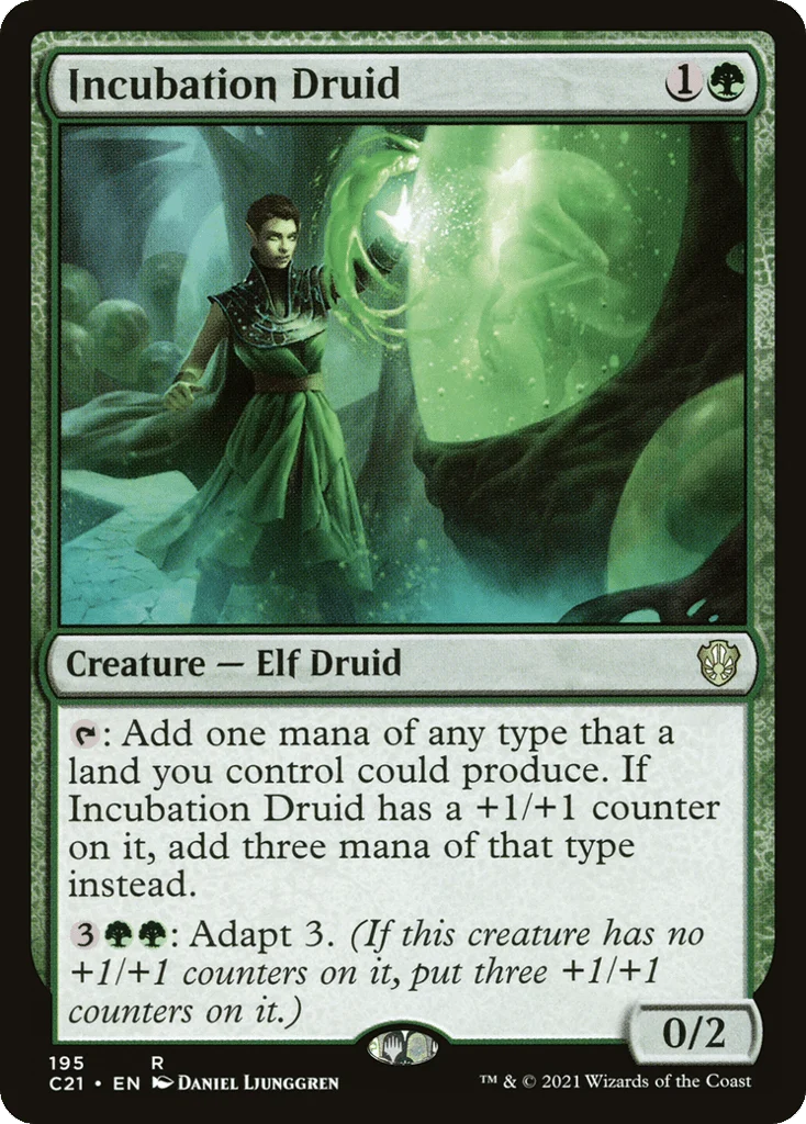 Incubation Druid · Commander 2021