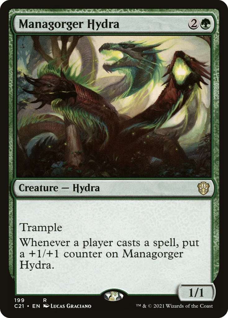 Managorger Hydra · Commander 2021