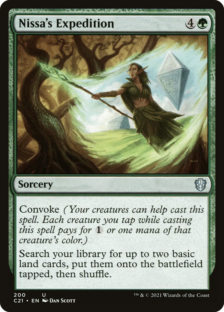 Nissa's Expedition · Commander 2021