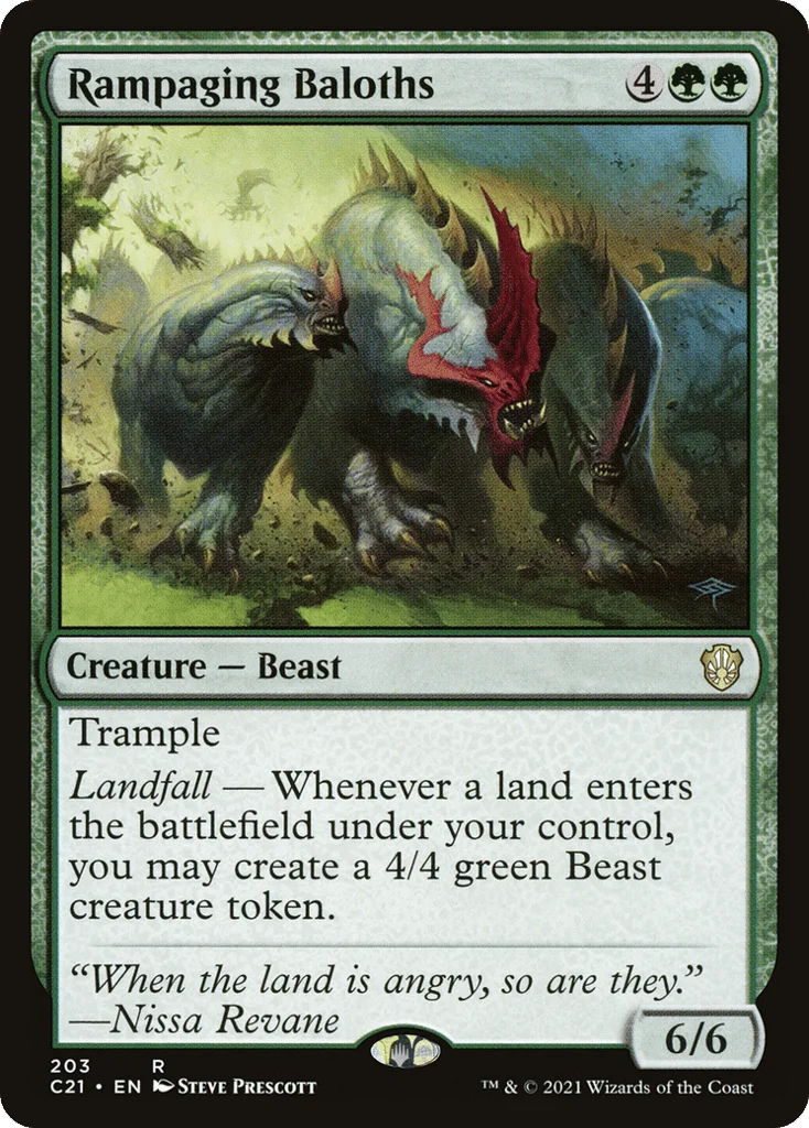 Rampaging Baloths · Commander 2021